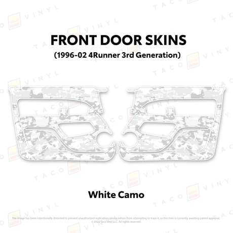 1996-2002 4Runner Door Skins - Xtrusion Overland