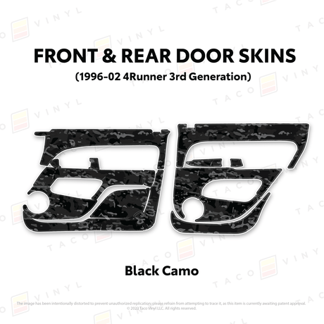 1996-2002 4Runner Door Skins - Xtrusion Overland