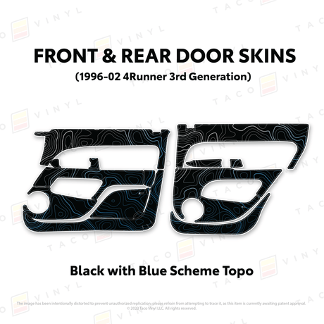 1996-2002 4Runner Door Skins - Xtrusion Overland