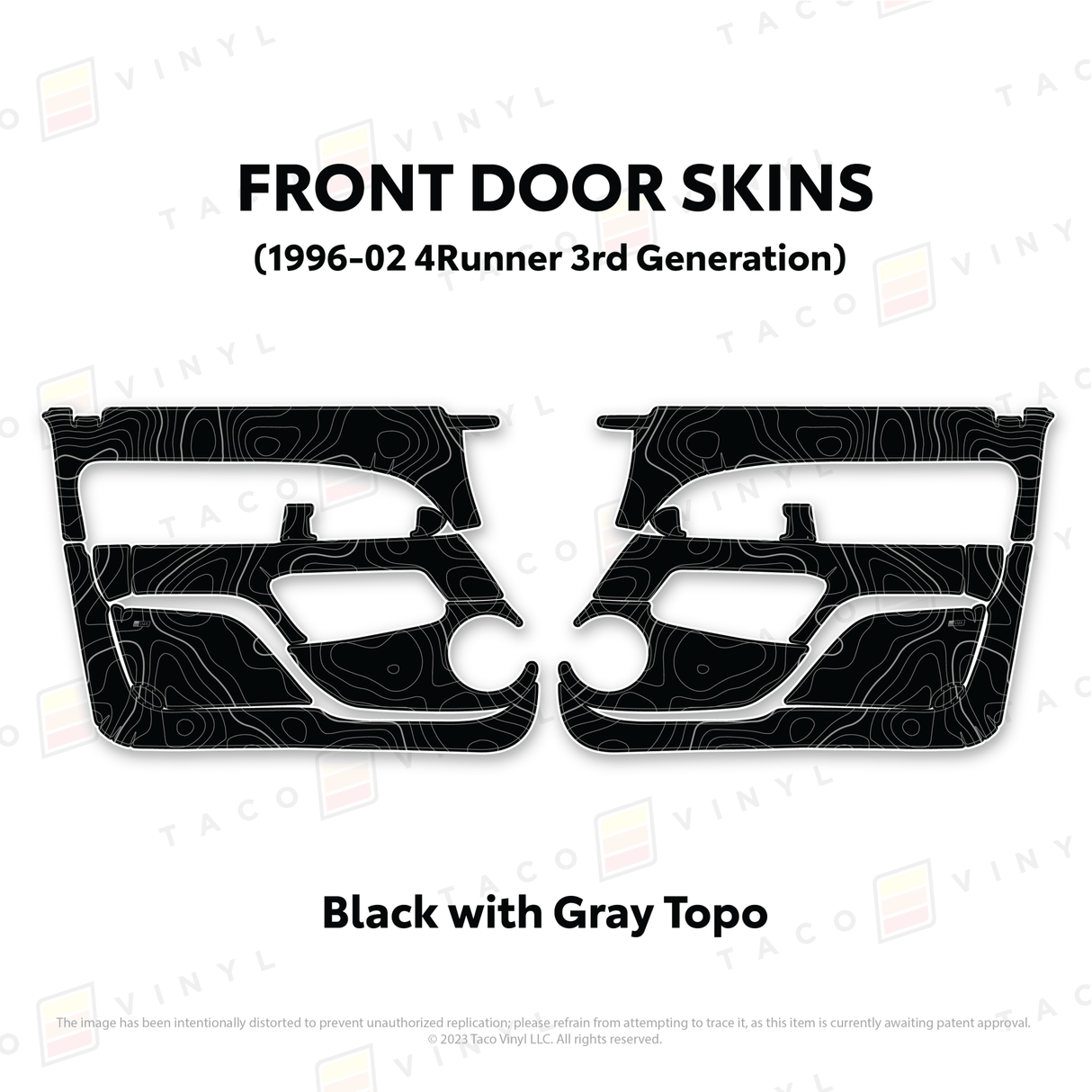 1996-2002 4Runner Door Skins - Xtrusion Overland