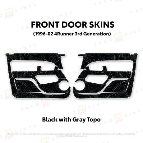 1996-2002 4Runner Door Skins - Xtrusion Overland