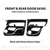 1996-2002 4Runner Door Skins - Xtrusion Overland