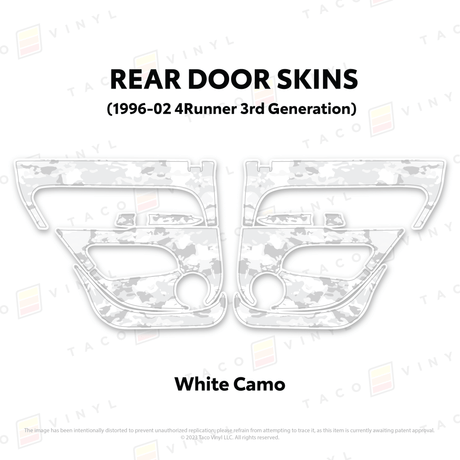 1996-2002 4Runner Door Skins - Xtrusion Overland
