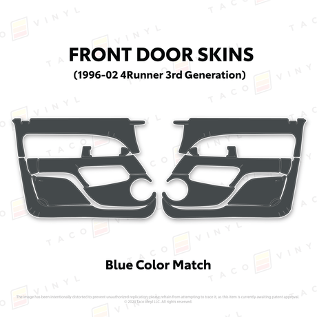 1996-2002 4Runner Door Skins - Xtrusion Overland