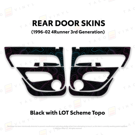 1996-2002 4Runner Door Skins - Xtrusion Overland