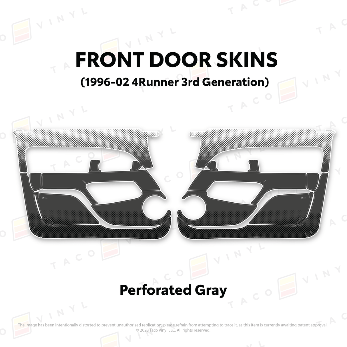 1996-2002 4Runner Door Skins - Xtrusion Overland
