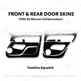 1996-2002 4Runner Door Skins - Xtrusion Overland