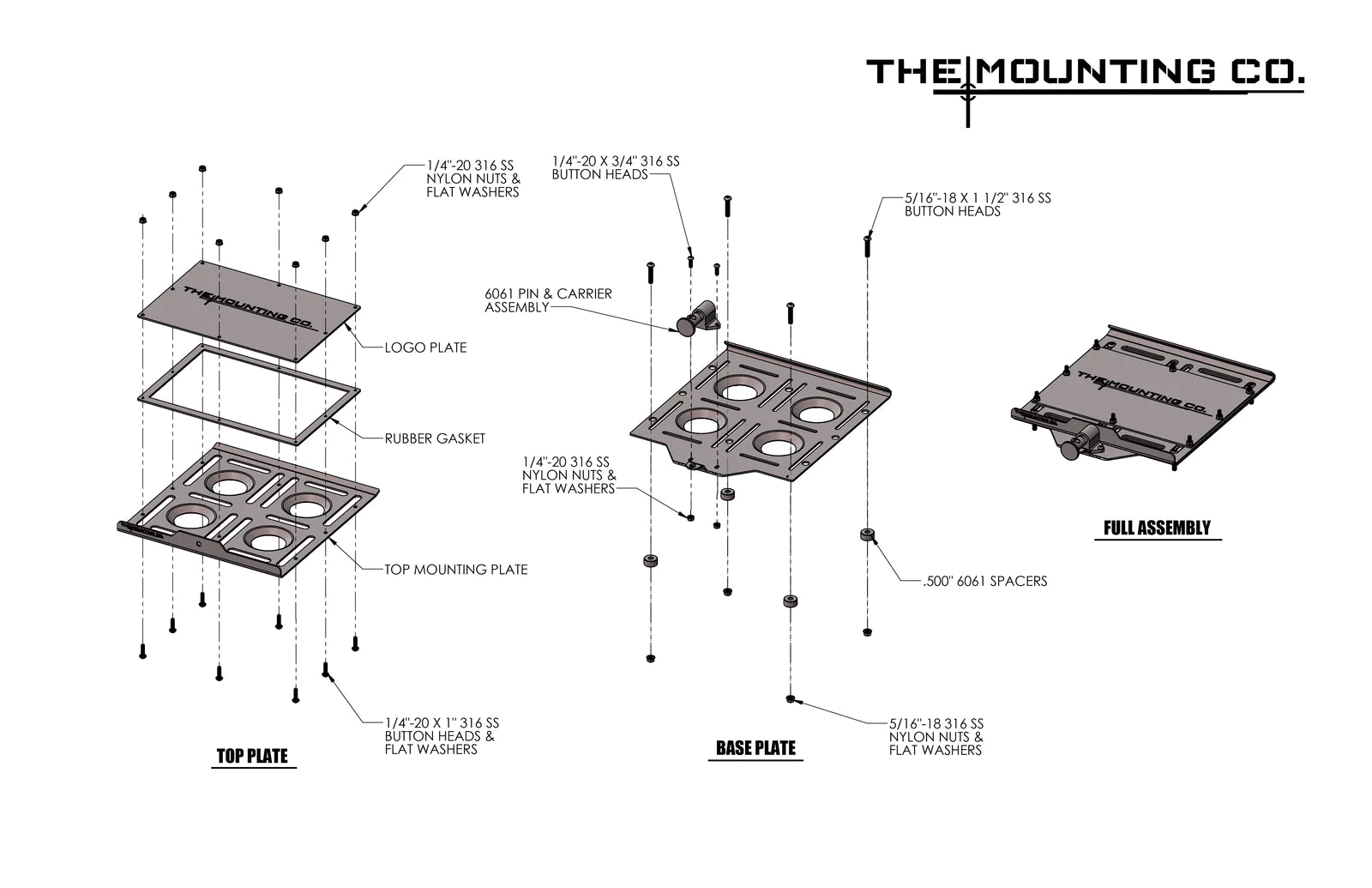 The Mounting Co. - LARGE MOUNT