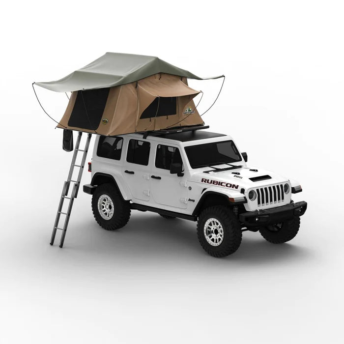 DELTA ROOFTOP TENT, 2 PERSON, TAN, SOLD BY TUFF STUFF OVERLAND