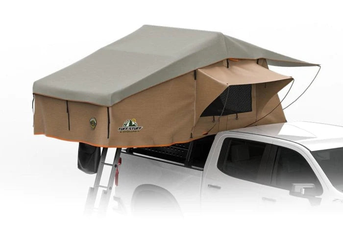 RANGER 65 ROOFTOP TENT, 3 PERSON, TAN, SOLD BY TUFF STUFF OVERLAND