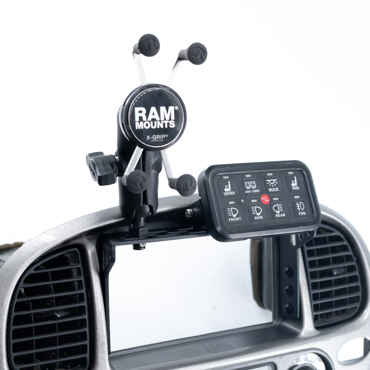 1st Gen Sequoia (01 - 07) Center Console Dash Modular Accessory Mount (MAM) - Xtrusion Overland