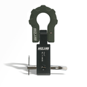 2'' Aluminum Hitch Receiver with Aluminum D-Shackle 9T-Ceramic coated (Lifetime Warranty) - Xtrusion Overland