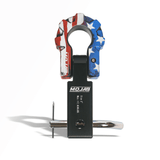 2'' Aluminum Hitch Receiver with Aluminum D-Shackle 9T-Ceramic coated (Lifetime Warranty) - Xtrusion Overland