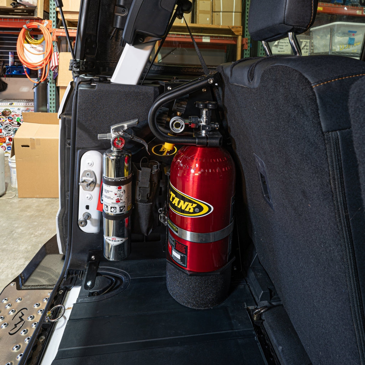 2 Door Bronco Plate - Power Tank or Propane Tank mount (6th Gen 2021+) - Xtrusion Overland