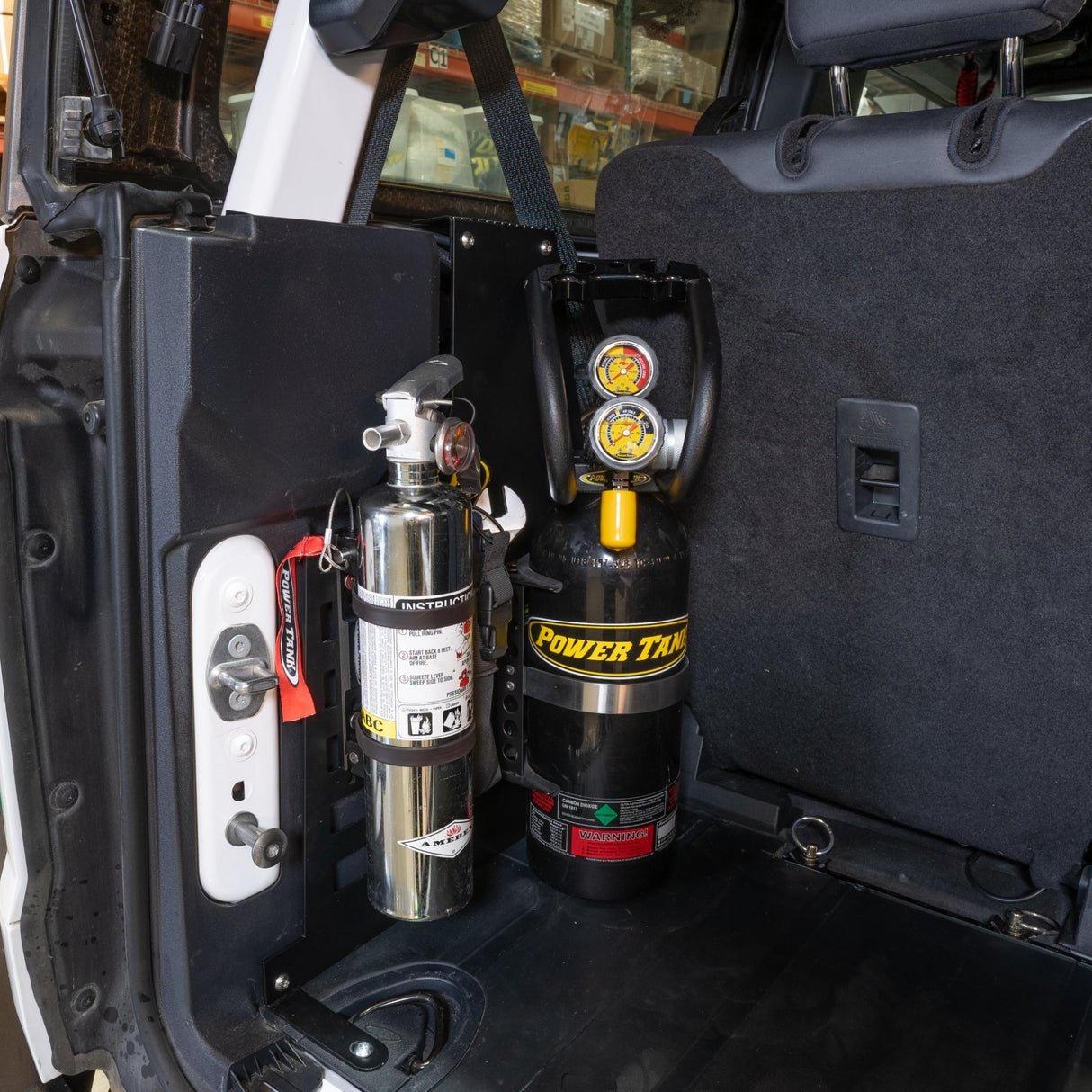 2 Door Bronco Plate - Power Tank or Propane Tank mount (6th Gen 2021+) - Xtrusion Overland