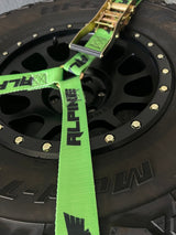 2" Neon Green Y Strap - Xtrusion Overland