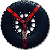 2" Red Dazzle Y Strap - Xtrusion Overland