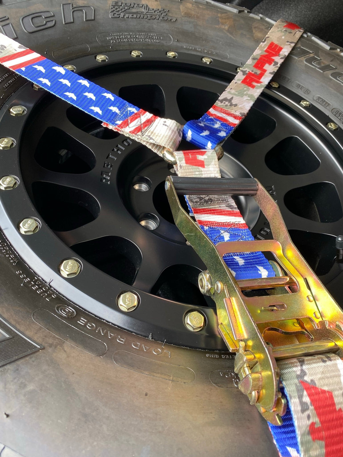 2" Stars and Camo Y Strap - Xtrusion Overland