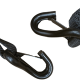 2" x 10' Ratchet Tie-Down (Closed hook) and 2'' x 39'' Axle Tie-Down Set (Pack of 4) (Lifetime Warranty) - Xtrusion Overland