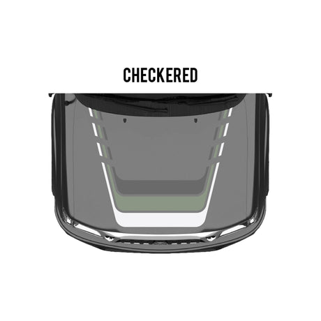 2001-04 Tacoma Checkered Stripe Kit - Xtrusion Overland
