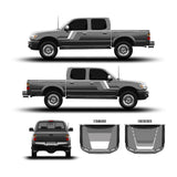 2001-04 Tacoma Checkered Stripe Kit - Xtrusion Overland