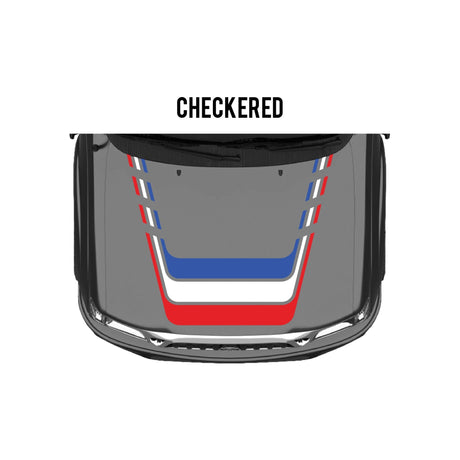 2001-04 Tacoma Checkered Stripe Kit - Xtrusion Overland
