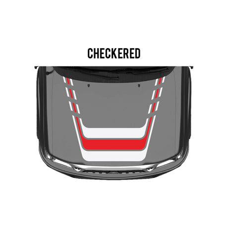 2001-04 Tacoma Checkered Stripe Kit - Xtrusion Overland