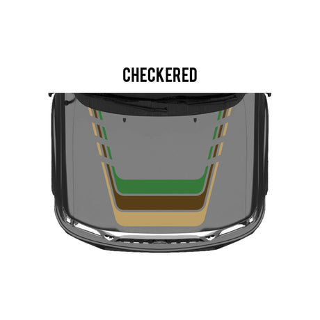 2001-04 Tacoma Checkered Stripe Kit - Xtrusion Overland