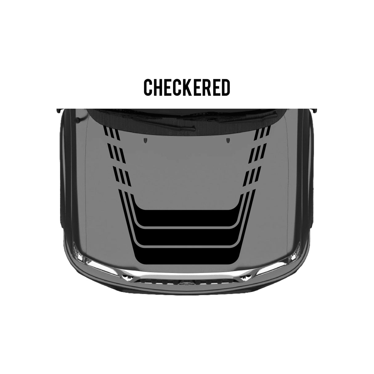 2001-04 Tacoma Checkered Stripe Kit - Xtrusion Overland