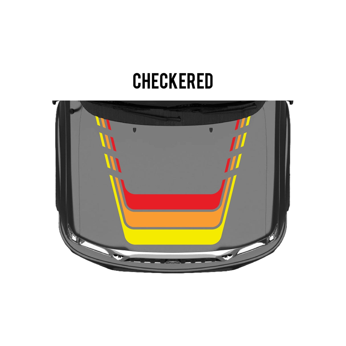 2001-04 Tacoma Checkered Stripe Kit - Xtrusion Overland