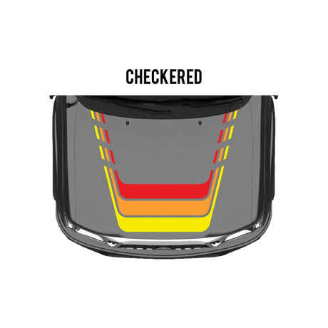 2001-04 Tacoma Checkered Stripe Kit - Xtrusion Overland