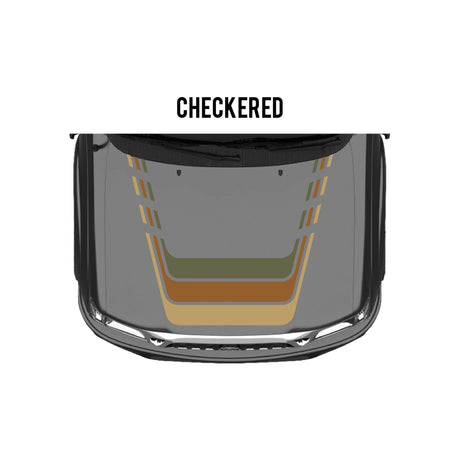 2001-04 Tacoma Checkered Stripe Kit - Xtrusion Overland