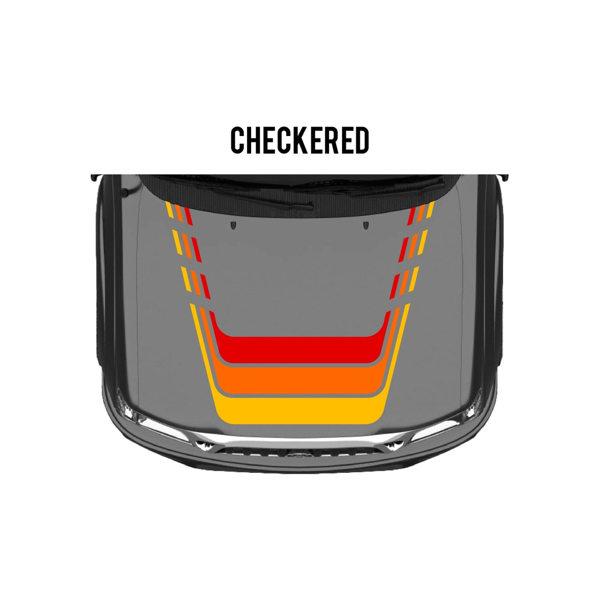 2001-04 Tacoma Checkered Stripe Kit - Xtrusion Overland