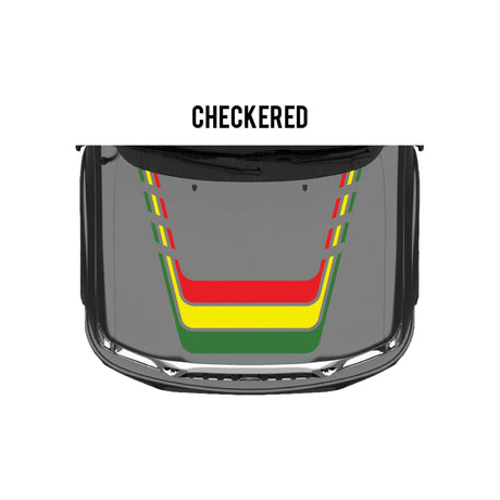 2001-04 Tacoma Checkered Stripe Kit - Xtrusion Overland