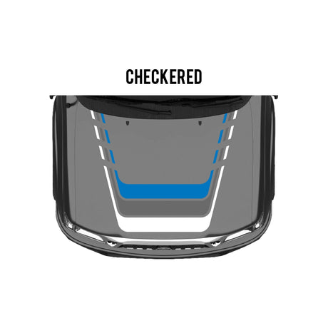 2001-04 Tacoma Checkered Stripe Kit - Xtrusion Overland