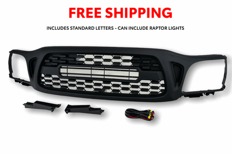 2001-04 Tacoma Pro Grille - Xtrusion Overland