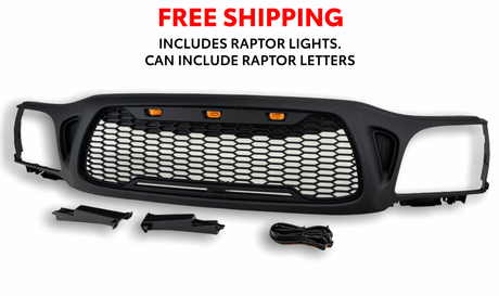 2001-04 Tacoma Raptor Grille - Xtrusion Overland