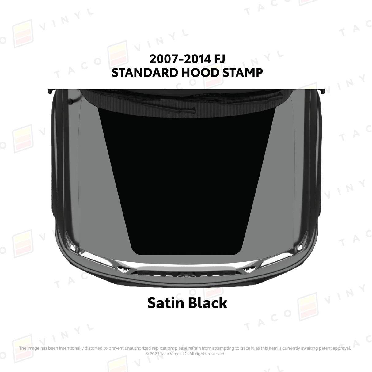 2001-04 Toyota Tacoma Hood Stamp - Xtrusion Overland