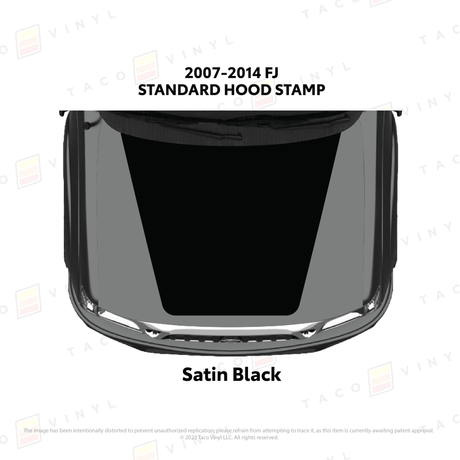 2001-04 Toyota Tacoma Hood Stamp - Xtrusion Overland