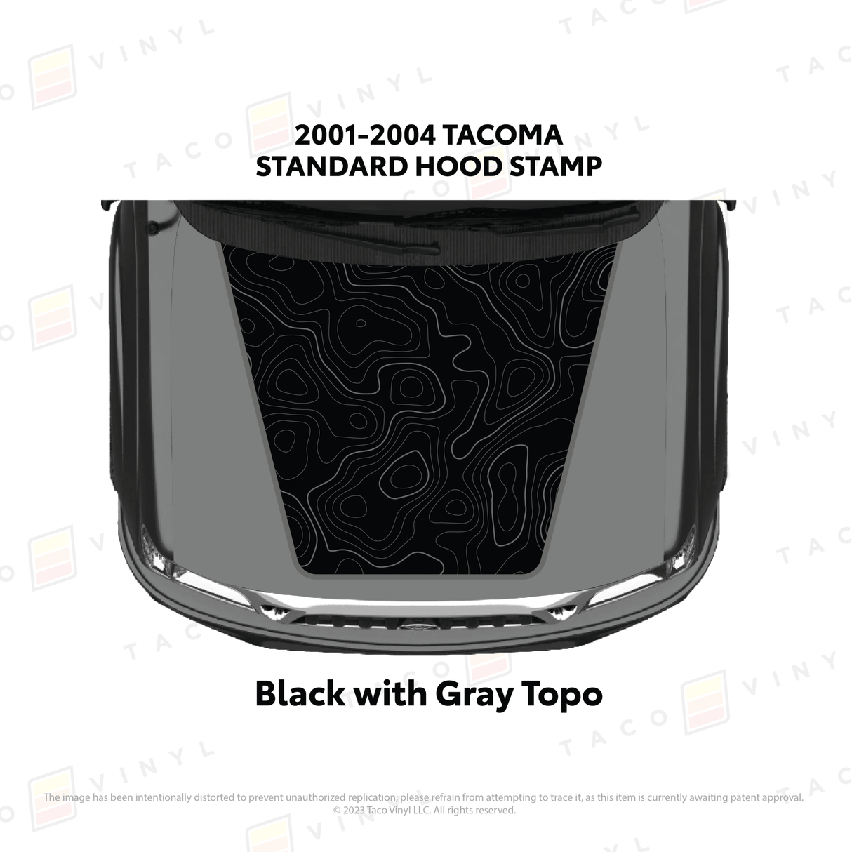 2001-04 Toyota Tacoma Hood Stamp - Xtrusion Overland