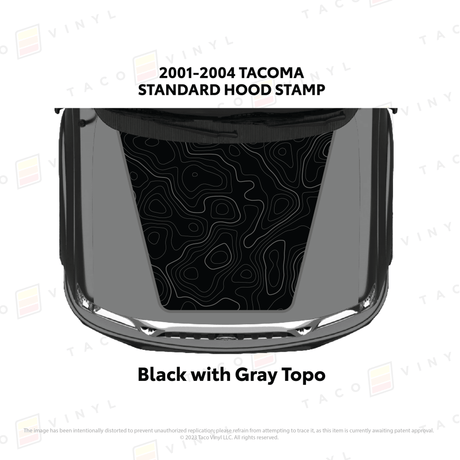 2001-04 Toyota Tacoma Hood Stamp - Xtrusion Overland