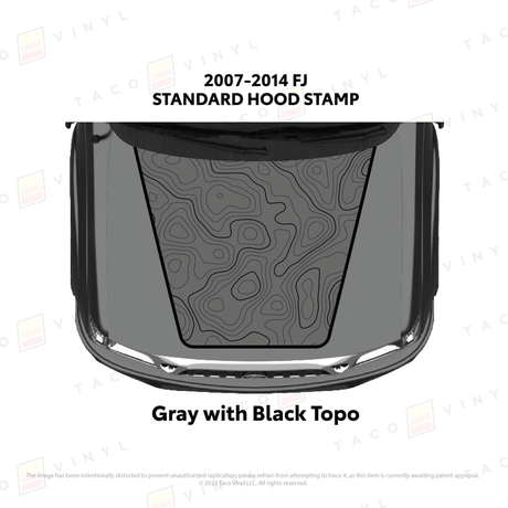 2001-04 Toyota Tacoma Hood Stamp - Xtrusion Overland