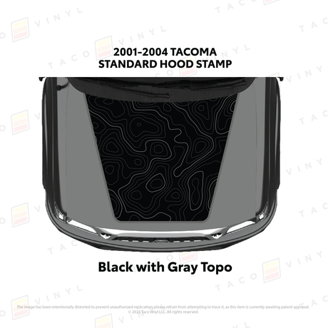2001-04 Toyota Tacoma Hood Stamp
