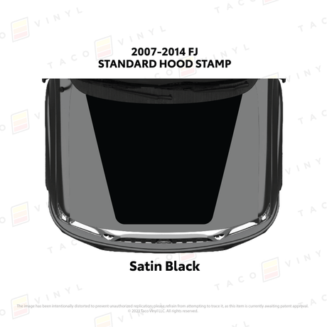 2001-04 Toyota Tacoma Hood Stamp