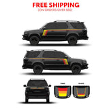 2001–07 Sequoia Checkered Stripe Kit - Xtrusion Overland