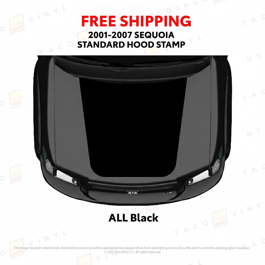 2001 - 07 Sequoia Hood Stamp - Xtrusion Overland