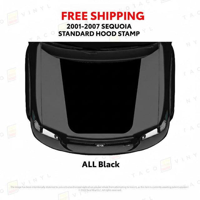 2001 - 07 Sequoia Hood Stamp - Xtrusion Overland