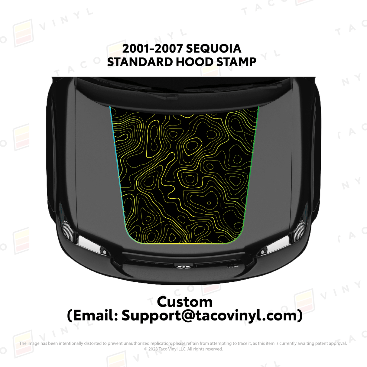2001 - 07 Sequoia Hood Stamp - Xtrusion Overland