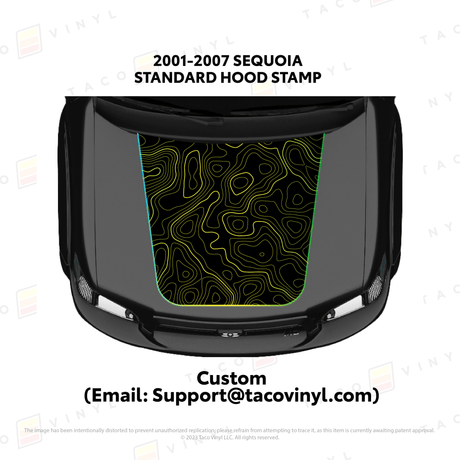 2001 - 07 Sequoia Hood Stamp - Xtrusion Overland