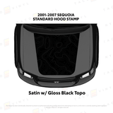 2001 - 07 Sequoia Hood Stamp - Xtrusion Overland